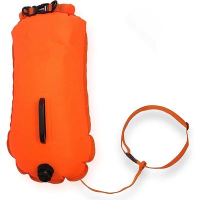 Perenang Triathletes Swiming Buoy Tow Float Dry Bag Dengan Sabuk Adjustable 20L