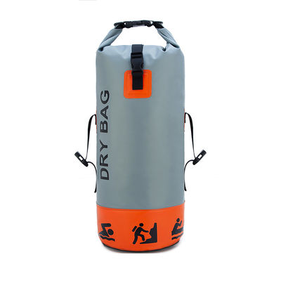 tugas berat terpal Tahan Air Rucksack Backpack 25L Untuk Hiking Camping Outgoing