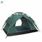 Hiking 3-4 Orang Dome Pop Up Tenda, Tenda Lapisan Ganda Terbuka Otomatis Dengan Teras