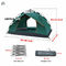 Perlindungan UV Tenda Dome Portabel Instan Untuk Berkemah 3-4 Orang