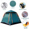 Mudah Mengatur Tenda Berkemah Keluarga Tahan Air Dengan Rainfly Windproof Ringan