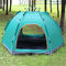 Travel Big 170T polyester Foldable Camping Tent Hexagonal Green untuk Beach Naungan