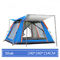 Tenda Camping Tahan Angin Pop Up Instan Portabel Tahan Air 3 - 4 Orang