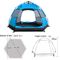 Tenda Pop Up 3-4 Orang Tinggi Instan, Tenda Berkemah Keluarga Mudah Otomatis