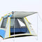 Pop Up 190T PU Waterproof Family Camping Tent Outdoor Survival Untuk 3-4 Orang