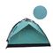 Outdoor Single Layer 2 3 Orang Camping Tent Anti UV Warna Hijau Tua