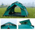 Single Layer 52 Inch Tinggi Lipat Camping Tent 4 Orang Pop Up Camping Tent