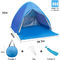 Tabir surya SPF 50+ Tenda Pop Up Beach Shelter Satu Kamar Tidur untuk Tiga Musim