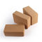 Non Slip Eco Kayu Yoga Brick High Density Cork Blocks 2 Paket