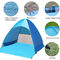 YEFFO ODM Beach Tabir Surya Tenda Fiberglass Rod Easy Camp Pop Up Beach Shelter