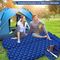 Ringan Camping Inflatable Sleeping Pad 40D Nylon Untuk Hiking Backpacking