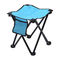 600D Oxford Fabric Square Folding Chair Tinggi 16.5in Ringan Lipat Kursi Camping