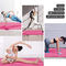 Tidak berbau Non Slip NBR foam Yoga Mat Untuk Latihan di Rumah