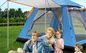 Tenda Pantai Pop Up Ringan 210T, Tenda Berkemah Keluarga Tahan Air